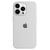 Capa Capinha Case Compatível Com iPhone 13 Pro Max - Silicone Liquid e Interior Aveludado Branco
