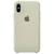 Capa Capinha Case Compatível Com iPhone X / XS  Silicone e Interior Aveludado Branco OFF White