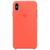 Capa Capinha Case Compatível Com iPhone X / XS  Silicone e Interior Aveludado Rosa-coral