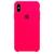 Capa Capinha Case Compatível Com iPhone X / XS  Silicone e Interior Aveludado Rosa-pink