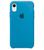 Capa Capinha Case Compatível Com iPhone XR Tela 6.1" Silicone Interior Aveludado Azul-caribe