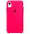 Capa Capinha Case Compatível Com iPhone XR Tela 6.1" Silicone Interior Aveludado Rosa-pink