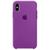 Capa Capinha Case Compatível Com iPhone XS Max - Silicone e Interior Aveludado Violeta