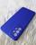 Capa Capinha Case de Silicone Samsung Galaxy A53 5G Aveludada  Proteção Da Câmera Premium Azul