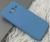 Capa Capinha Case J4 Samsung Galaxy Silicone Aveludado Proteção de Câmera Colorida Azul Bebê