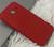 Capa Capinha Case J4 Samsung Galaxy Silicone Aveludado Proteção de Câmera Colorida Vermelho