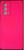 Capa Capinha Case Motorola Moto EDGE 20 Silicone Aveludada Protege Câmera Colorida Anti Impacto Rosa Chiclete