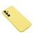 Capa Capinha Case para Samsung Galaxy A54 5G com interior aveludado Amarelo