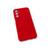 Capa Capinha Case para Samsung Galaxy A54 5G com interior aveludado Vermelho