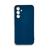 Capa Capinha Case para Samsung Galaxy A54 5G com interior aveludado e proteção de câmera+ película de vidro 3D Azul marinho 