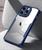 Capa Capinha Case Transparente Ant Impacto iPhone 14 Pro Max Azul