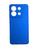 Capa Capinha Case Veludo Premium Compativel Xiaomi Poco X6  Azul Royal