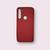 Capa Capinha Celular Moto G8 Power Emborrachada Tpu Vermelho Escuro