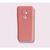 Capa Capinha Celular Motorola Moto G Play case emborrachada com veludo Rosa