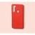 Capa Capinha Celular Motorola Moto G Pro Case Emborrachada com Veludo Vermelho