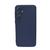 Capa Capinha Colorida Silicone Flexível Para Celular Samsung A55 Azul-marinho