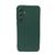 Capa Capinha Colorida Silicone Flexível Para Celular Samsung A55 Verde-escuro