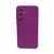 Capa Capinha Colorida Silicone Flexível Para Celular Samsung A55 Roxo