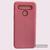 Capa Capinha Compatível Celular LG K41S/K51S Emborrachado Rosa Liso