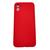 Capa Capinha compatível com Samsung Galaxy a04e 4g A042 tela 6.5 Silicone Aveludada Premium Vermelho