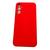 Capa Capinha compatível com Samsung Galaxy a34 5g tela 6.6 Silicone Aveludada Premium Vermelho