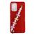 Capa Capinha Compatível Com Samsung Galaxy a53 5g a536 tela 6.5 C/ pulseira perola Vermelho