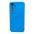 Capa Capinha compatível com Samsung Galaxy a54 5g tela 6.4 Silicone Aveludada Premium Azul