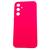 Capa Capinha Compatível Com Samsung Galaxy s23 fe Silicone Aveludada Premium Pink