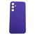 Capa Capinha Compatível Com Samsung Galaxy s23 fe Silicone Aveludada Premium Roxo