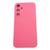 Capa Capinha Compatível Com Samsung Galaxy s23 fe Silicone Aveludada Premium Rosa