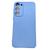 Capa Capinha compatível com Samsung Galaxy s23 plus tela 6.6 Silicone Aveludada Premium Azul claro
