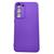 Capa Capinha compatível com Samsung Galaxy s23 plus tela 6.6 Silicone Aveludada Premium Lilas