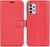 Capa Capinha Danet Para Galaxy A53 Case Carteira Flip Couro Vermelha