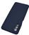 Capa Capinha de celular Samsung Galaxy M52 5G Silicone Aveludado e Proteção Da Câmera Case Azul Marinho