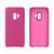 Capa Capinha em Silicone para Galaxy S9 Cover Rosa Hibisco