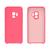 Capa Capinha em Silicone para Galaxy S9 Cover Rosa Neon