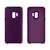 Capa Capinha em Silicone para Galaxy S9 Cover Roxo Brilhante