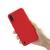Capa Capinha Fosca Tpu Samsung Galaxy A01 emborrachada flexível Vermelho