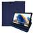 Capa Capinha Galaxy Tab A8 X200 X205 2021 10.5 Polegadas Couro Giratória Inclinável Premium Azul Marinho