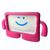 Capa Capinha Infantil Iguy Tablet Samsung Galaxy TAB E T560 T561 Tela 9.6 Anti Queda Alça + Pelicula Rosa