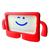 Capa Capinha Infantil Iguy Tablet Samsung Galaxy TAB E T560 T561 Tela 9.6 Anti Queda Alça + Pelicula Vermelha