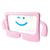 Capa Capinha Infantil Iguy Tablet Samsung Galaxy TAB E T560 T561 Tela 9.6 Anti Queda Alça + Pelicula Rosa Claro