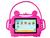 Capa Capinha Infantil Tablet 8 Polegadas Universal Kids Alça Com Suporte Veicular Para Todas Marcas Pink