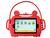 Capa Capinha Infantil Tablet 8 Polegadas Universal Kids Alça Com Suporte Veicular Para Todas Marcas Vermelho