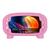 Capa Capinha Infantil Tablet Multilaser Ultra U10 10.1 Polegadas Kids Anti Queda Macia Emborrachada Rosa