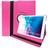Capa Capinha Ipad Air 1 1ª Geração 2013 Tablet 9.7 Polegadas Couro Giratória Reforçada Case Premium Pink