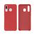 Capa Capinha para Galaxy A20 / A30 Silicone Cover Vermelho