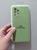 Capa Capinha Para Galaxy A72 Silicone Aveludado verde pastel