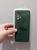 Capa Capinha Para Galaxy A72 Silicone Aveludado verde escuro