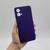 Capa Capinha Para Motorola Moto G24 Silicone Aveludada Roxo